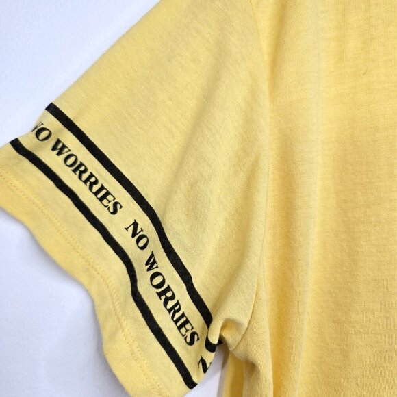 Vintage Disney Lion King Yellow Simba Hakuna Matata Juniors XXL / Women M - Picture 2 of 6